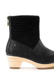 Paloma Clog Boots - Black