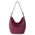 Sequoia Hobo Leather Bag - Leather - Currant