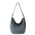 Sequoia Hobo Leather Bag - Leather - Dusty Blue Grey
