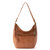 Sequoia Hobo Leather Bag - Leather - Tobacco Floral Embossed