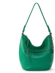 Sequoia Hobo Leather Bag - Leather - Clover