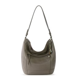 Sequoia Hobo Leather Bag - Leather - Mushroom