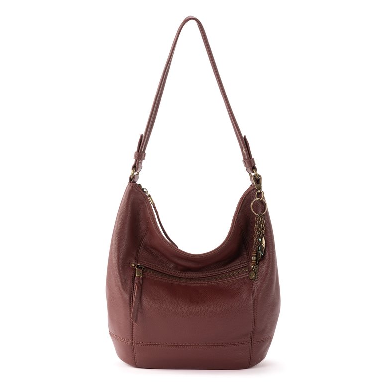 Sequoia Hobo Leather Bag - Leather - Cinnamon