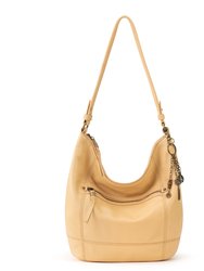 Sequoia Hobo Leather Bag - Leather - Buttercup