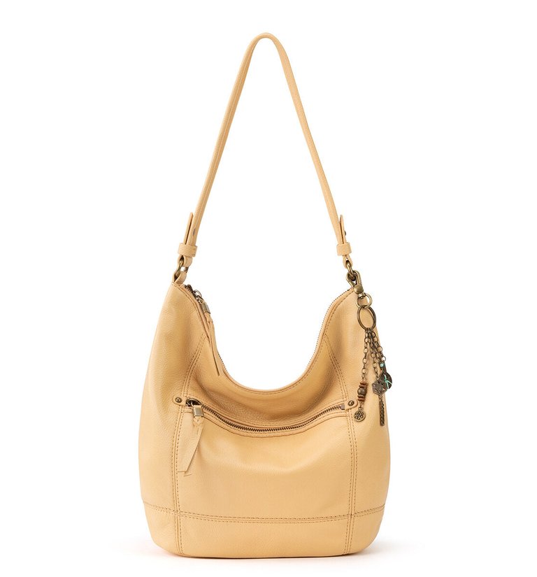 Sequoia Hobo Leather Bag - Leather - Buttercup