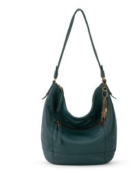 Sequoia Hobo Leather Bag - Leather - Juniper