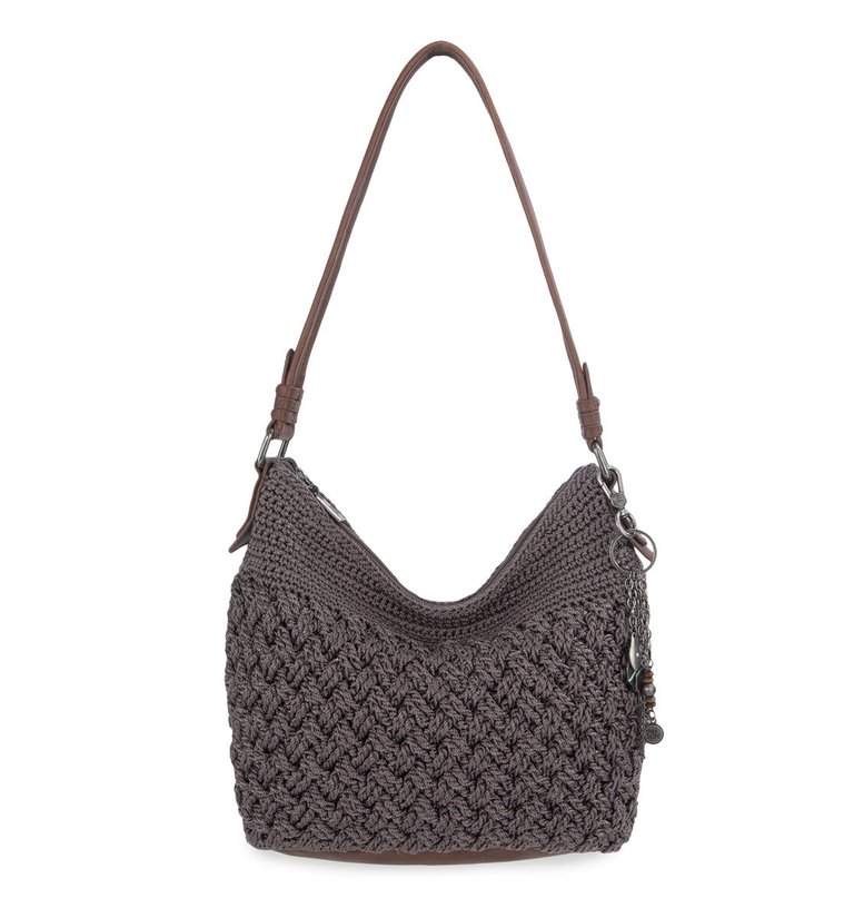 Sequoia Small Hobo Bag - Crochet - Mushroom