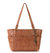 Sequoia Tote - Leather - Tobacco Floral Embossed