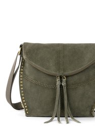 Silverlake Crossbody Bag - Leather - Moss Suede