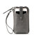 Silverlake Smartphone Crossbody - Leather - Slate Leaf Embossed