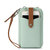 Silverlake Smartphone Crossbody - Leather - Aqua