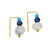 Soleil Drop Earrings - Moonstone - Seacliff