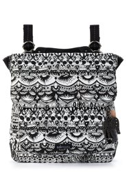 Ventura Convertible Backpack II - Canvas - Black And White One World