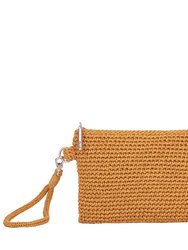 Vita Wristlet - Hand Crochet - Gingersnap