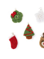 Yarnicharmz 5 Pack - Hand Crochet - Christmas