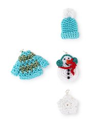 Yarnicharmz 5 Pack - Hand Crochet - Winter Wonderland