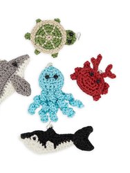 Yarnicharmz 5 Pack - Hand Crochet - Under The Sea