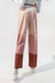 Face Art Stretchy Waistband Wide Leg Pants With Drawstrings