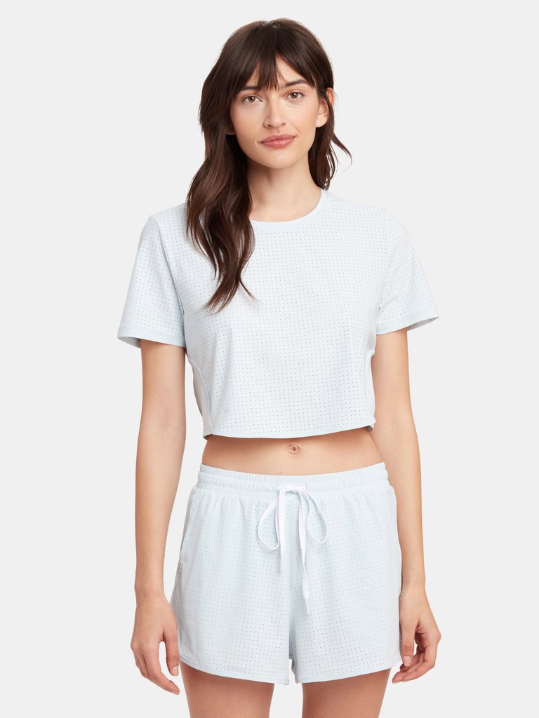 Track Cropped Tee