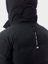 Anorak Puffer Jacket - Black