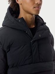 Anorak Puffer Jacket - Black