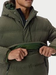Anorak Puffer Jacket - Olive