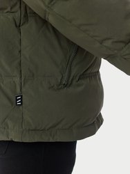 Anorak Puffer Jacket - Olive