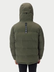 Anorak Puffer Jacket - Olive