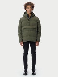 Anorak Puffer Jacket - Olive