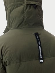 Anorak Puffer Jacket - Olive