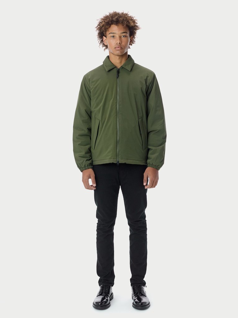 Harrington Coat - Olive