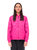Light Quilted Bomber - Fuchsia