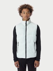 Puffer Vest - White - The Very Warm