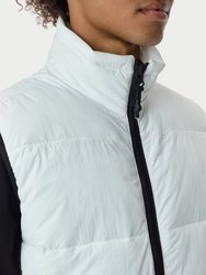 Puffer Vest - White