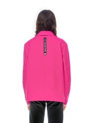 Seam Sealed Coach Jacket - Fuchsia