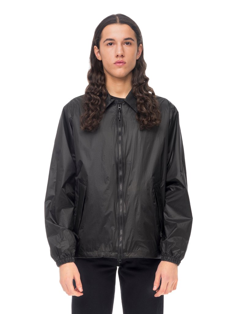 Windbreaker Jacket - Black - Black