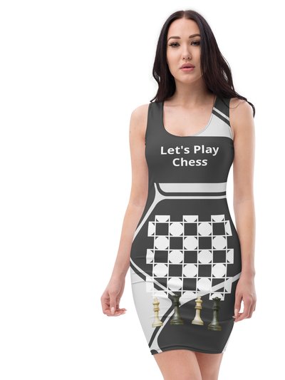 Theomese Fashion House Let's Play Chess Dress product