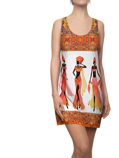 Theomese Fashion House Royal African Women-Racerback Dress product