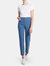 Straight Low Rise Cropped Trouser 