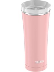 Sipp 16 Ounce (470 ml) Stainless Steel Travel Tumbler - Matte Pink - Matte Pink