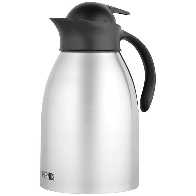 Thermos Vacuum Stainless Carafe - Stainless Steel - Grey