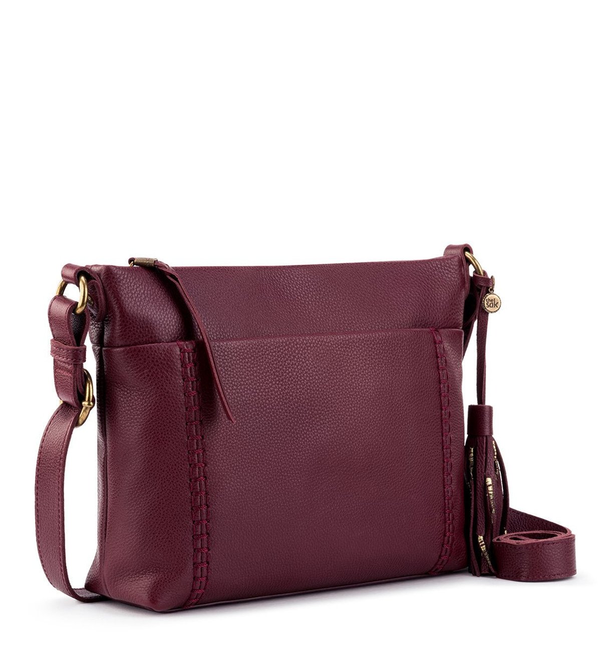 Melrose leather satchel