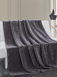 Thesis Classic Jacquard Oversized Throw