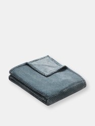 Thesis Classic Jacquard Oversized Throw - Mineral