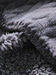Thesis Etched Faux Fur Berber Throw