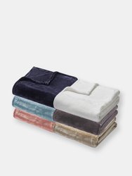 Thesis Heavy Solid Velvet Oversized Throw