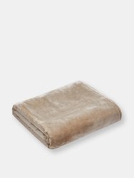 Thesis Heavy Solid Velvet Oversized Throw