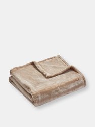 Thesis Heavy Solid Velvet Oversized Throw