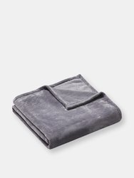 Thesis Micro Jacquard Oversized Throw - Gray