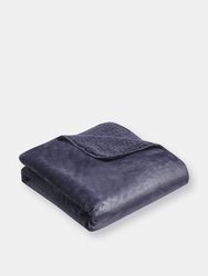 Thesis Solid Berber Velvet Oversized Throw